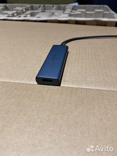 USB-C Ugreen хаб, 3 х USB 3.0, hdmi Hub