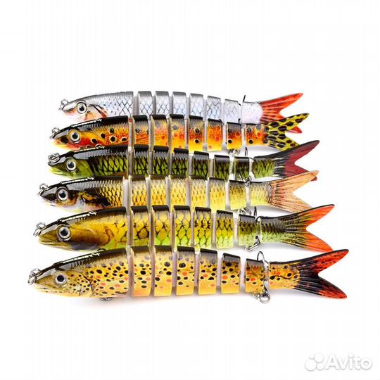 Воблеры сегметные hard baits