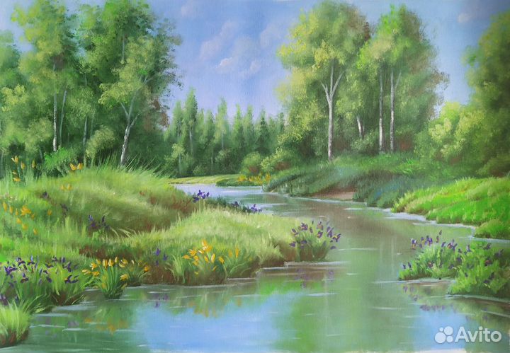 Картина маслом Пейзаж