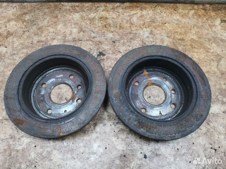 Диск тормозной задний Chevrolet Lacetti хэтчбэк