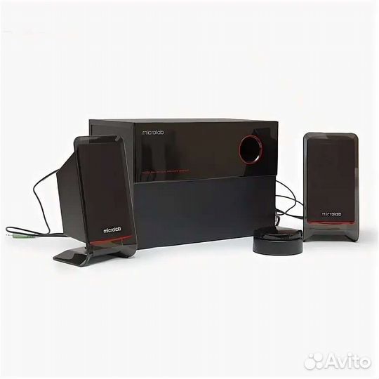 Колонки microlab M-200 2 колонки+сабвуфер