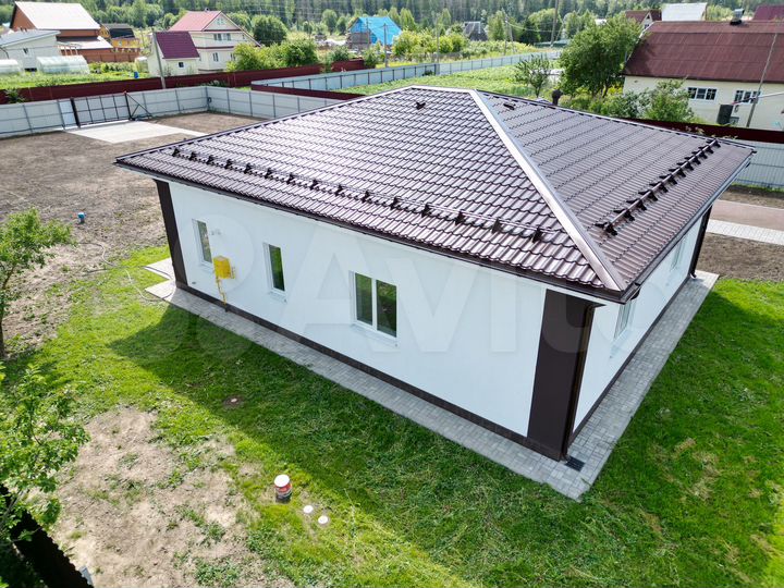 Коттедж 112 м² на участке 15 сот.