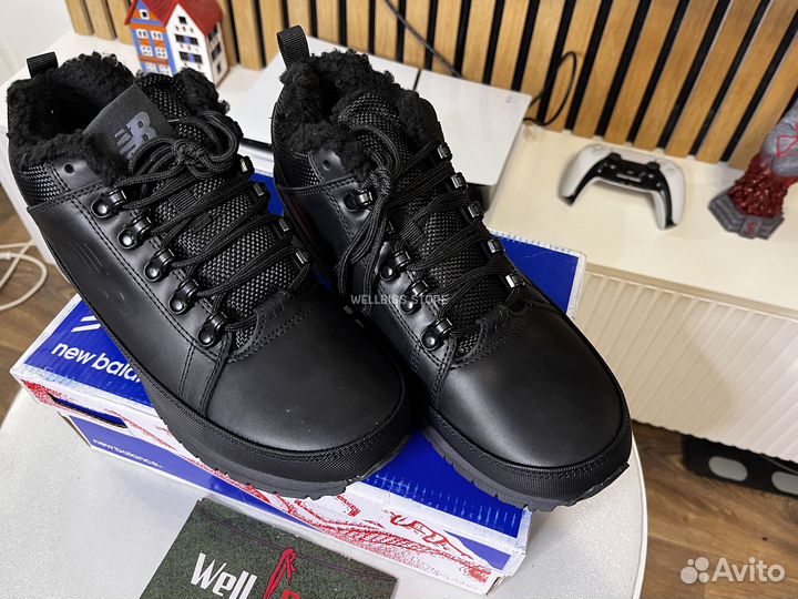 Кроссовки New Balance 754 зимние черные