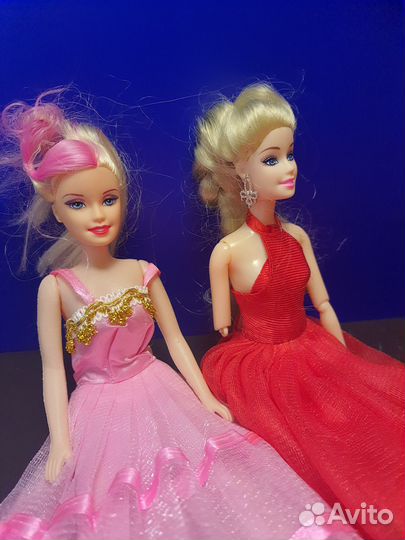 Куклы 30 см, набор из 2 шт