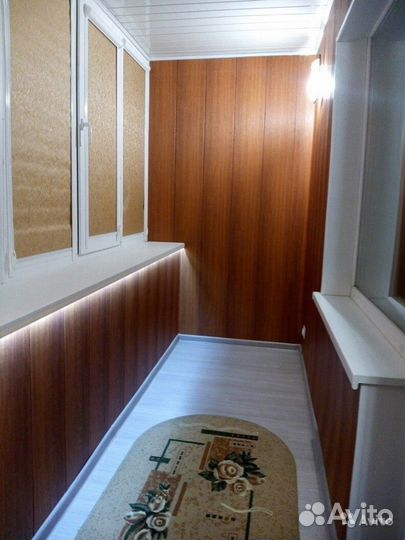 Отделка и утепление лоджий, балконов