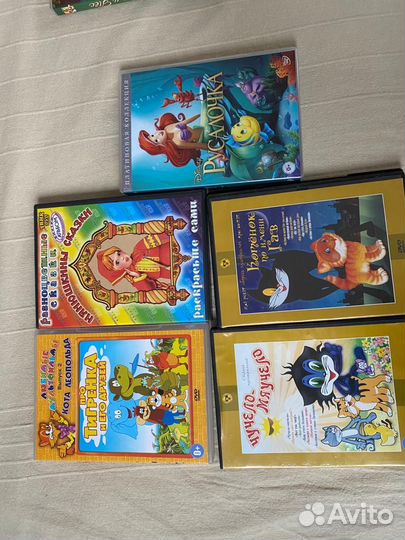 Dvd диски с мультфильмами