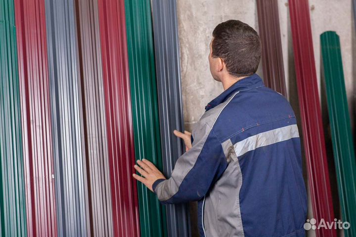 Металлоштакетник / Евро штакетник