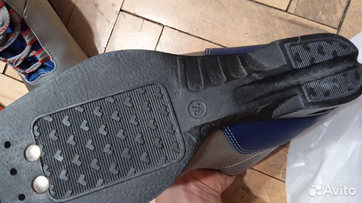 Лыжи беговые детские 150 с ботинками 34