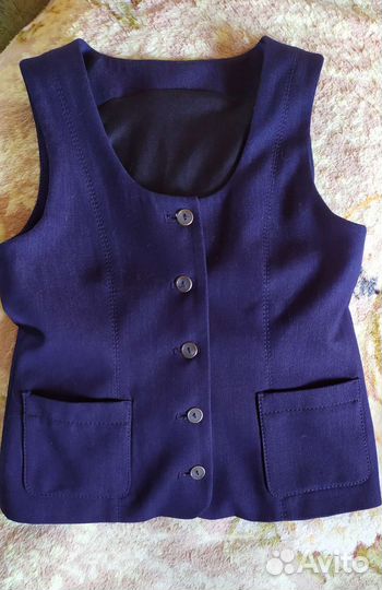 Жилет школьный для девочки
