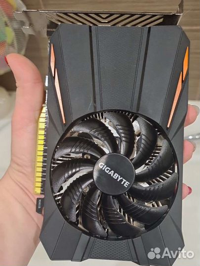 Видеокарта Gigabyte Geforce GTX 1050Ti 4G