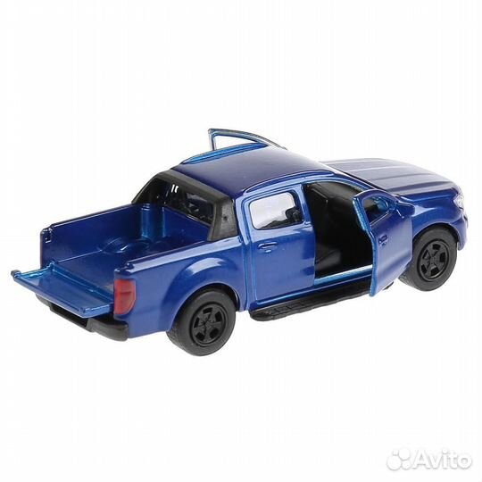 Машина Ford Ranger Пикап 12 см синяя металл инерция Технопарк SB-18-09-FR-N(BU)