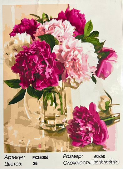 Картина по номерам