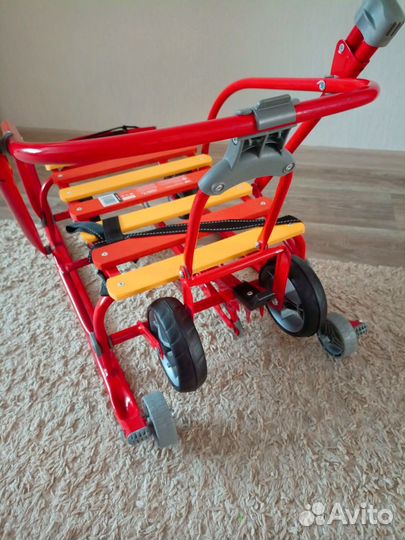 Детские санки на колесах