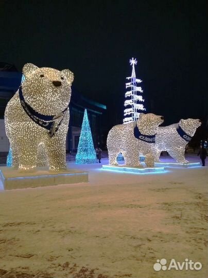 Новогодний олень