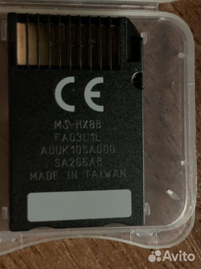 Карта памяти Memory stick pro duo 2gb