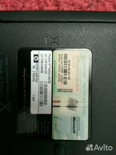 Ноутбук HP Pavilion dv6910us