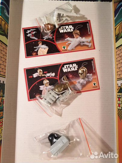 Киндер star wars, звёздные войны,DC,тролли, йода