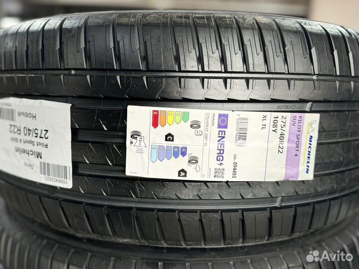 Michelin Pilot Sport 4 SUV 275/40 R22 108Y