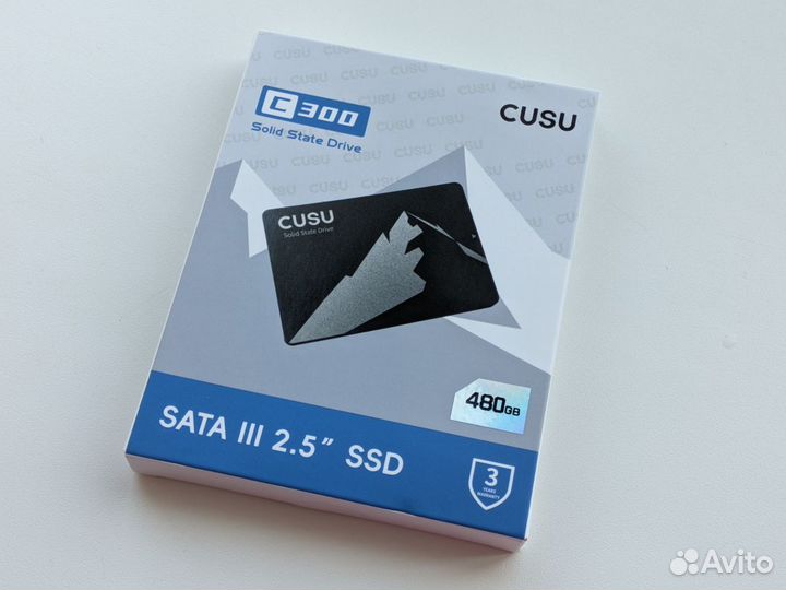 Новый SSD 2.5" Cusu 480Gb