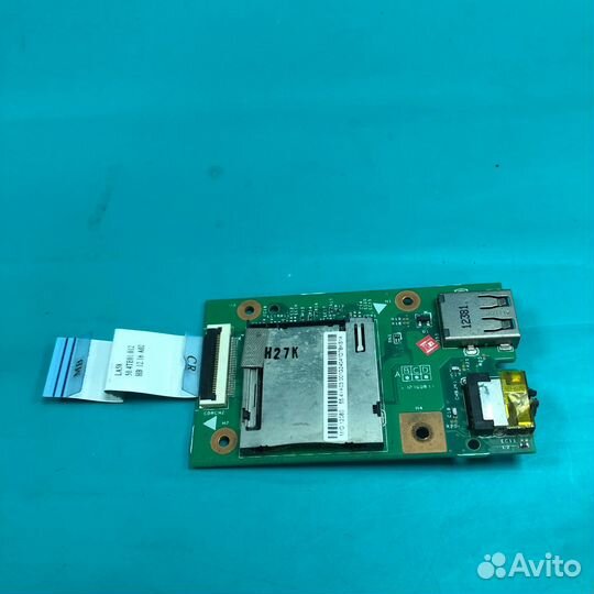 Плата USB/SD/audio от Lenovo B590 48.4te10.011