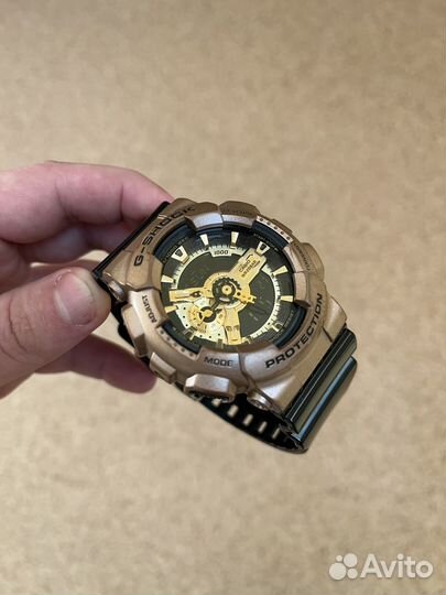 Casio g-shock GA-110GB (кастом)