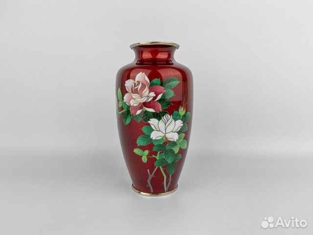 Старинная ваза, Sato, Япония, клуазоне, 1920-60 гг