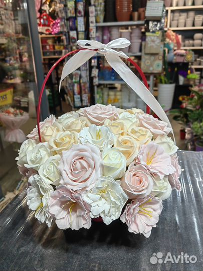 Мыльные розы и др цветы