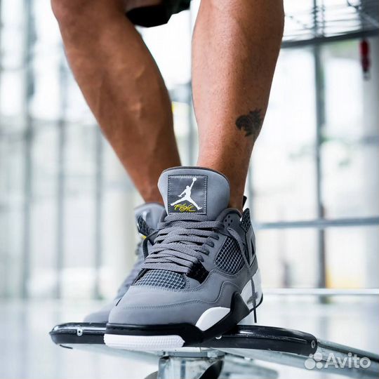 Кроссовки Air Jordan 4 Cool Grey (36-45)