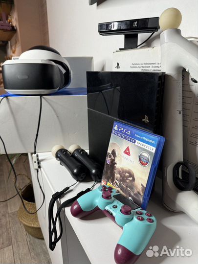Шлем sony ps4 VR и PS4 (fat)