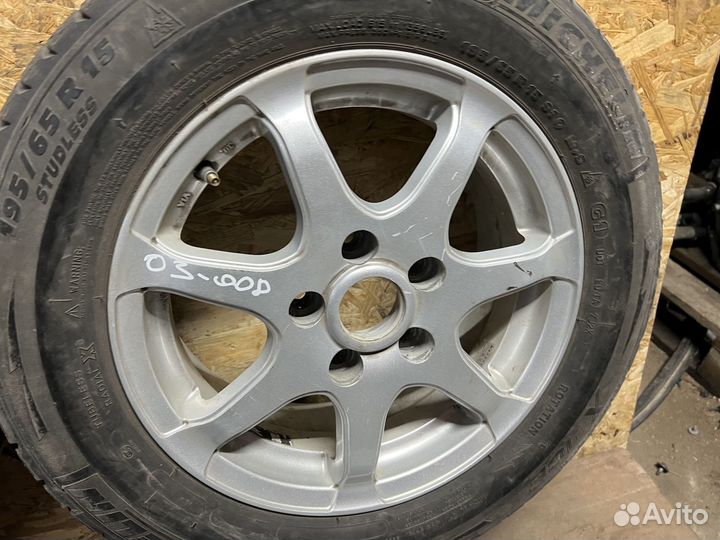 Комплект колес Michelin 195/65R15 5/114.3