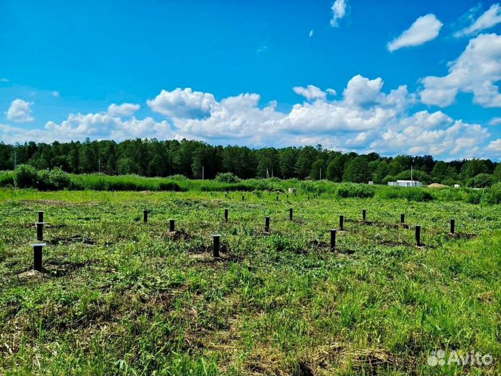 Винтовые сваи для забора