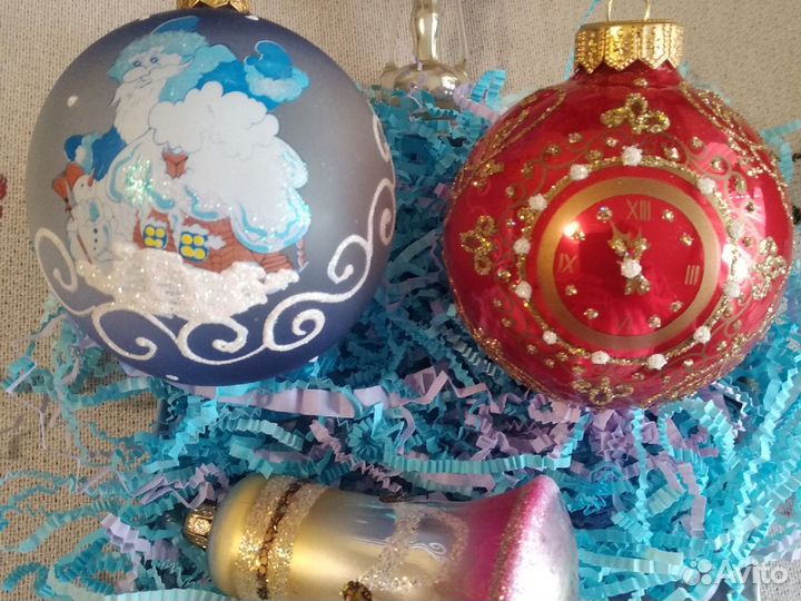 Елочные игрушки СССР и современные