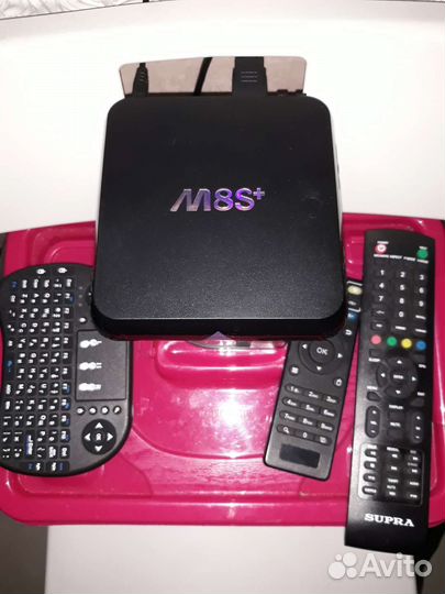 Телевизор + приставка smart tv