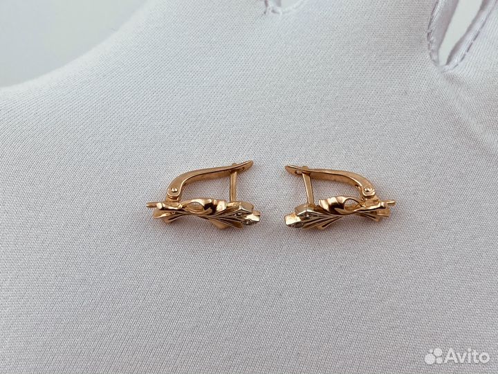 Золотые Серьги 585 пробы. Рассрочка