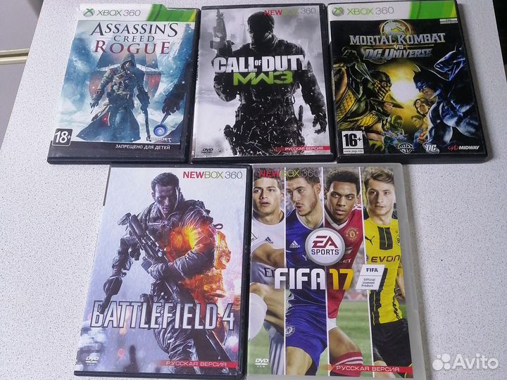 Диски на xbox 360 прошитые