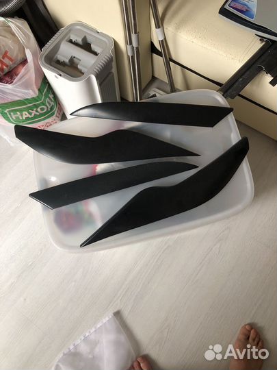 Реснички на фары ford focus 2