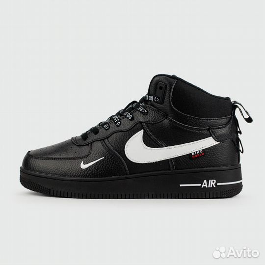 Кроссовки Nike Air Force 1 Mid Black / Wh