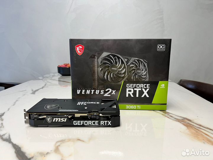 RTX 3060 Ti MSI на гарантии