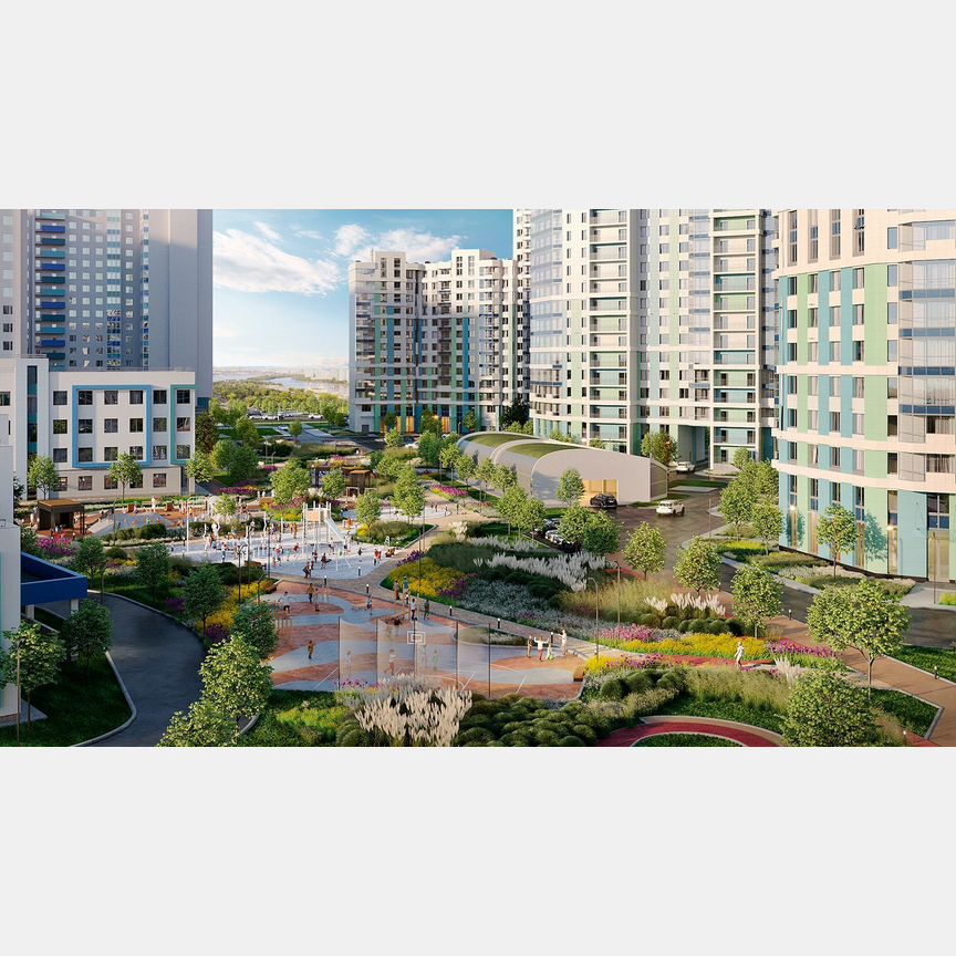 2-к. квартира, 70 м², 5/20 эт.