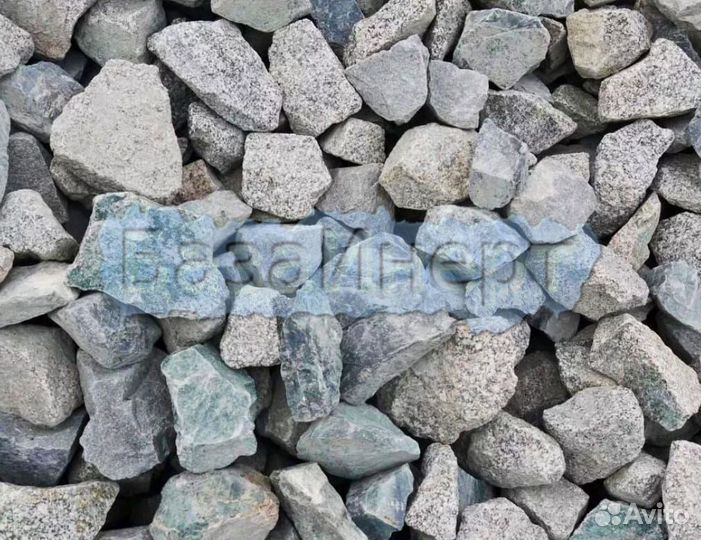 Скальный щебень 40*70