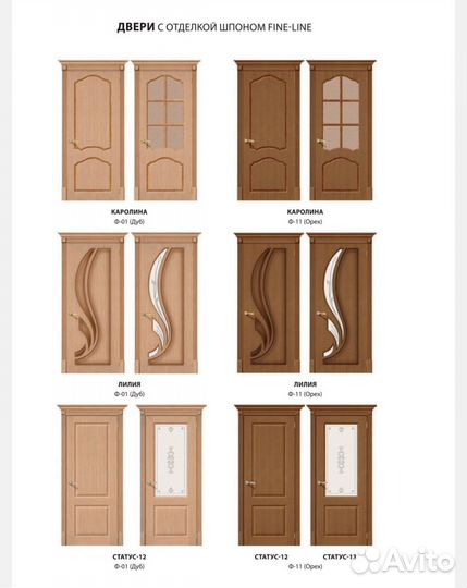 Двери межкомнатные