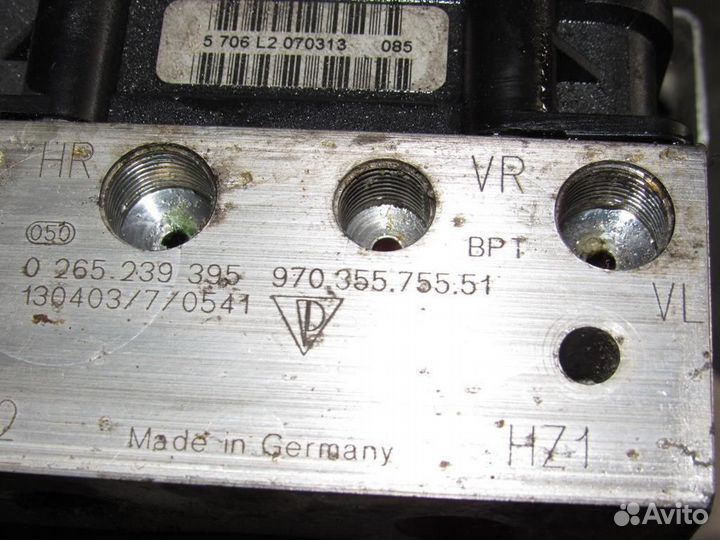 Блок ABS, Porsche Panamera 970 2013