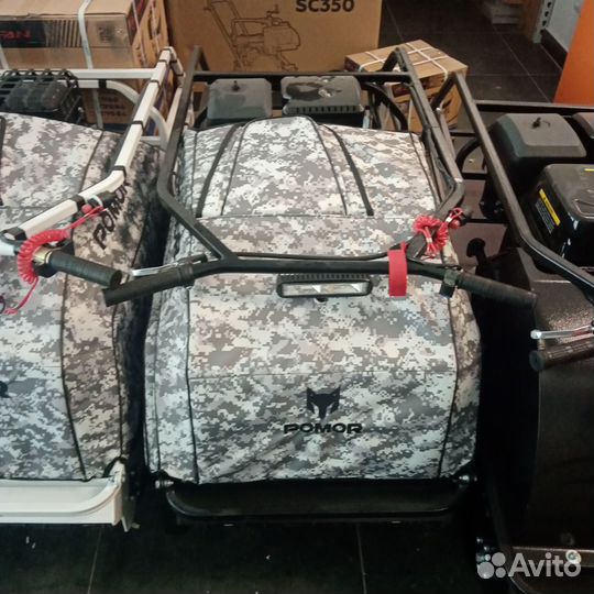 Мотобуксировщик Pomor-M 500 K-15 PRO, 15 л.с