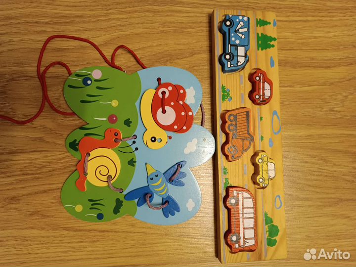 Кубики, деревянные игрушки, машинки и тд