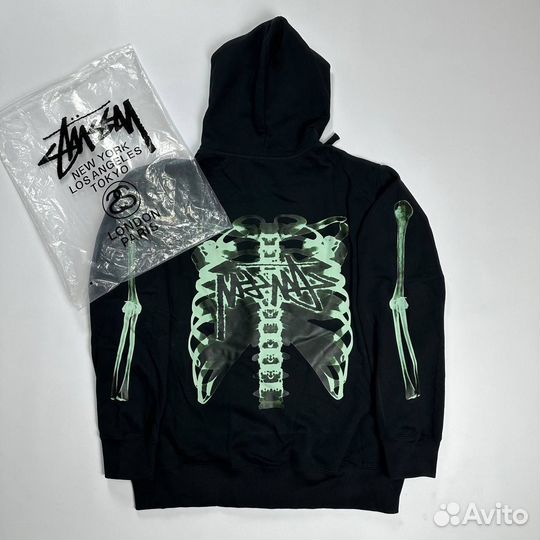 Зип худи Stussy Rid Cage