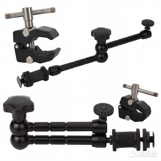 Шарнирный кронштейн + Зажим