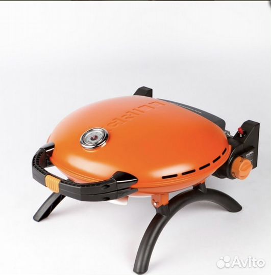 Газовый гриль O-grill 700T orange + адаптер А