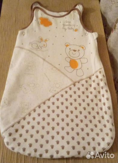 Детский конверт для сна. Б/у, состояние отличное