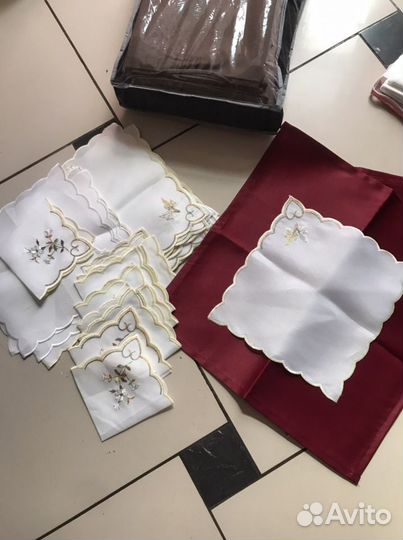 Скатерть банкетная, салфетки