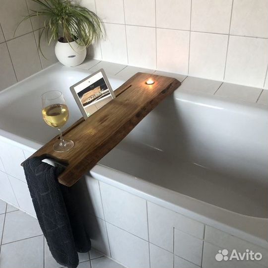 Полка столик для ванной